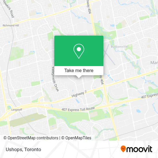 Ushops map
