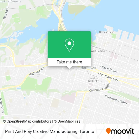 Print And Play Creative Manufacturing map