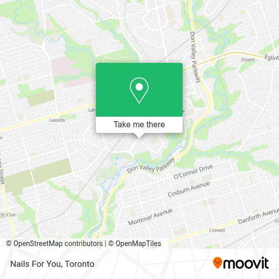 Nails For You map