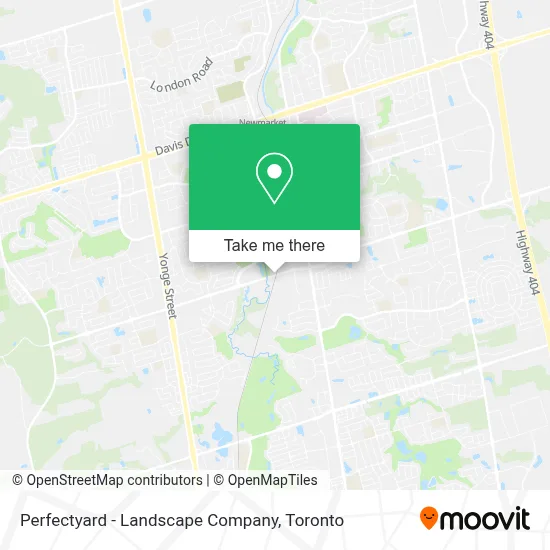 Perfectyard - Landscape Company map