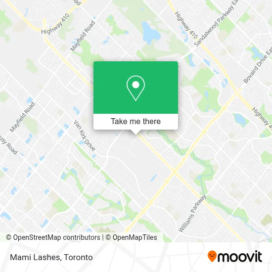 Mami Lashes map