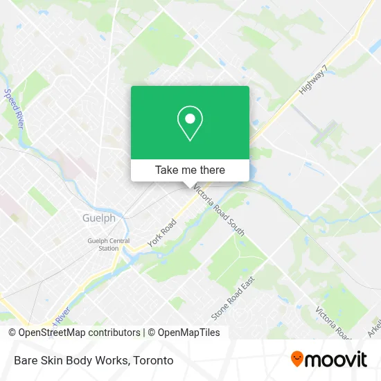 Bare Skin Body Works map