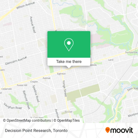 Decision Point Research map
