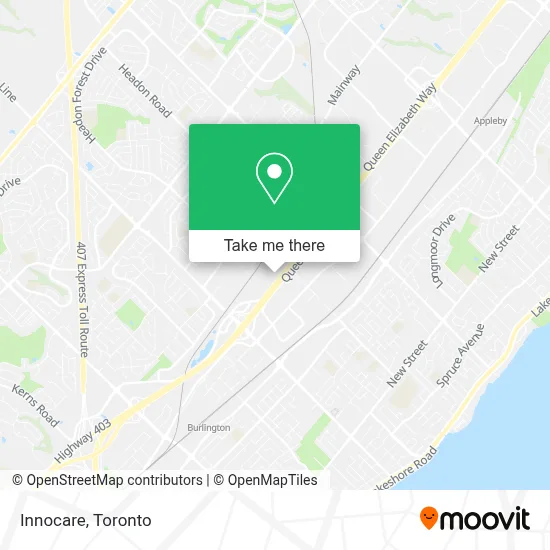 Innocare map
