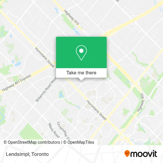 Lendsimpl map