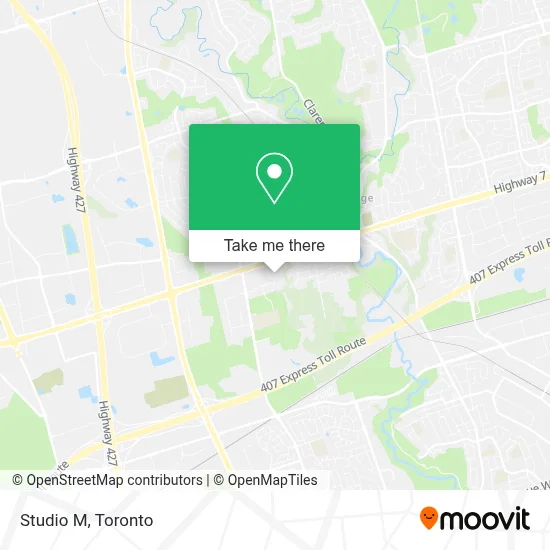 Studio M map