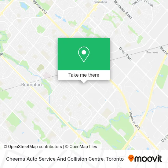 Cheema Auto Service And Collision Centre map