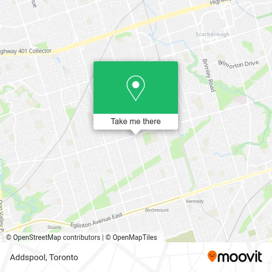 Addspool map