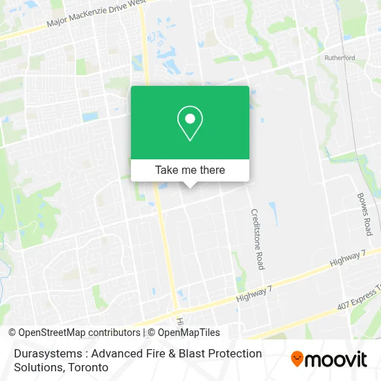 Durasystems : Advanced Fire & Blast Protection Solutions map