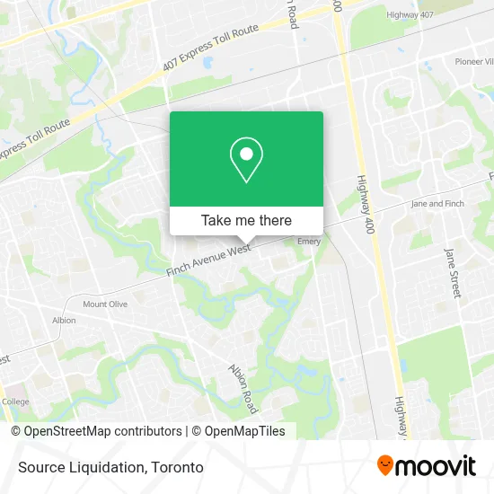 Source Liquidation map