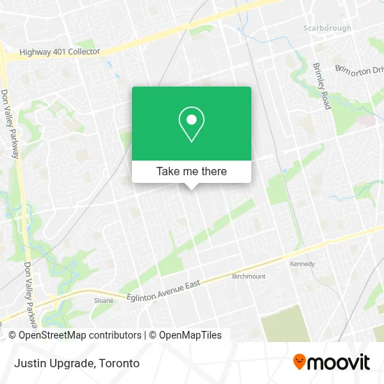 Justin Upgrade map