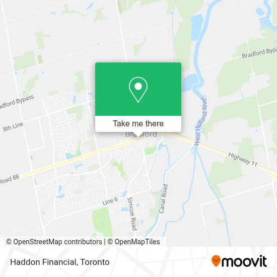 Haddon Financial map