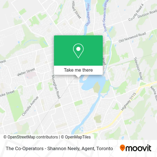 The Co-Operators - Shannon Neely, Agent map