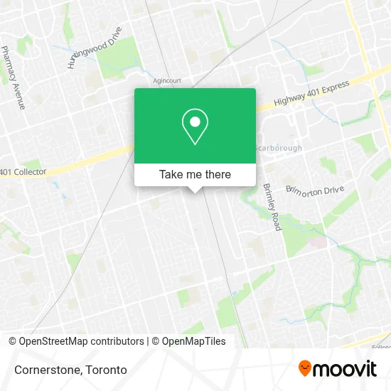 Cornerstone map