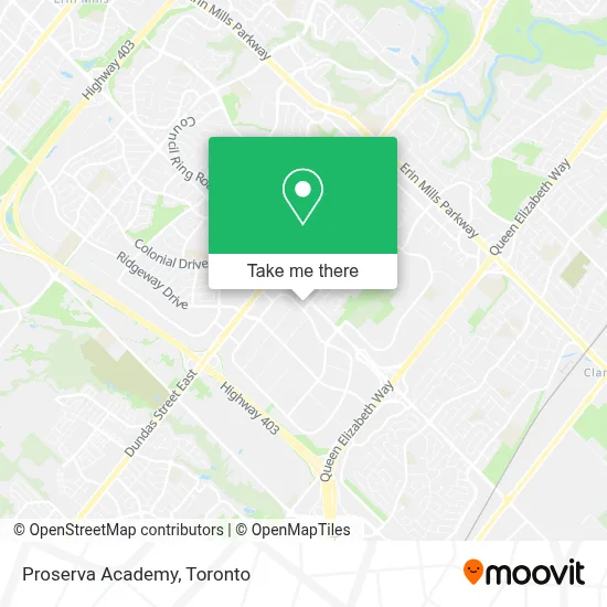Proserva Academy map