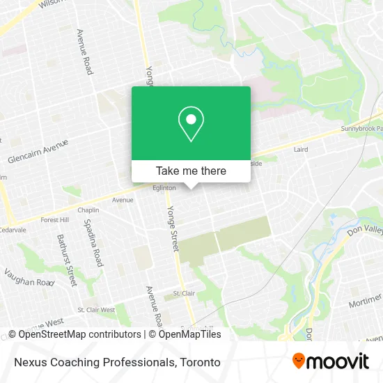 Nexus Coaching Professionals map