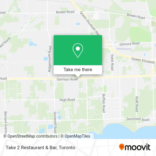 Take 2 Restaurant & Bar map