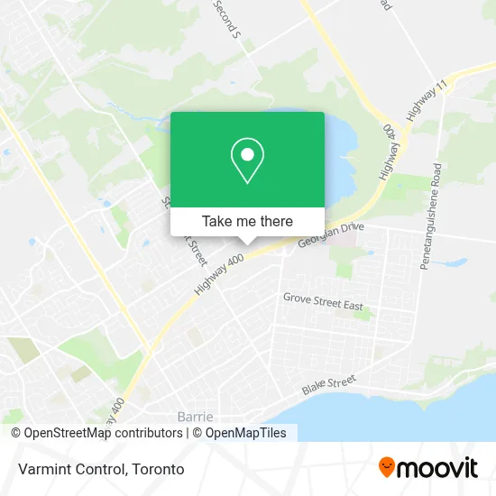 Varmint Control map
