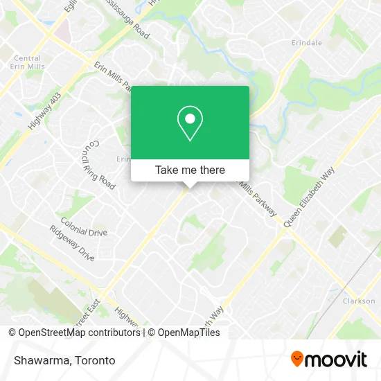 Shawarma map