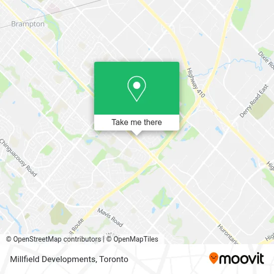 Millfield Developments map
