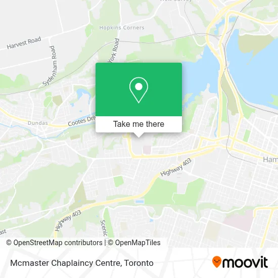 Mcmaster Chaplaincy Centre plan