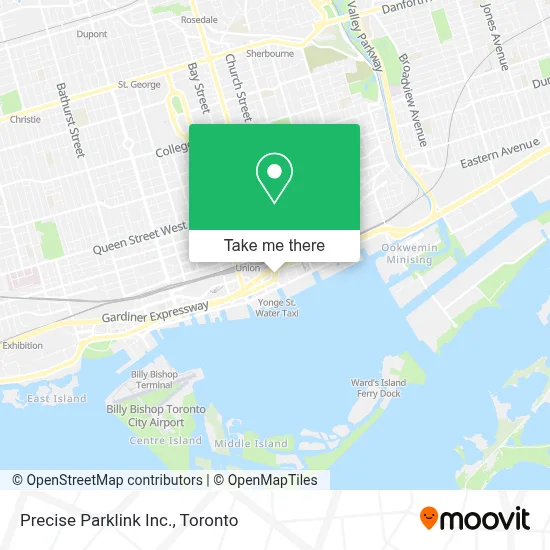Precise Parklink Inc. map