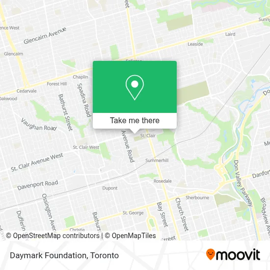 Daymark Foundation map