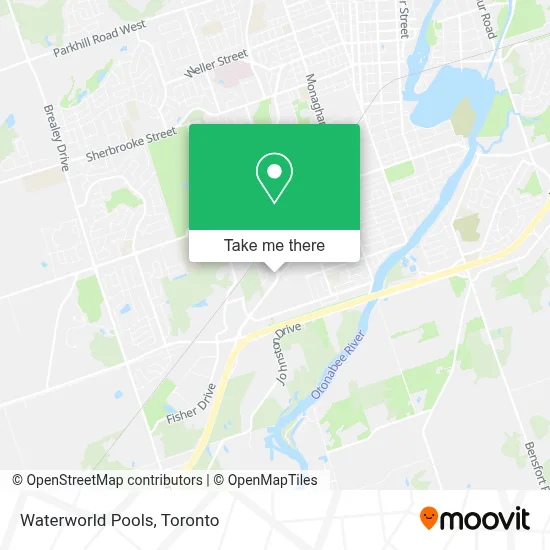 Waterworld Pools map