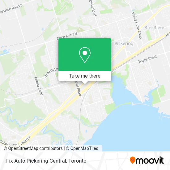 Fix Auto Pickering Central map