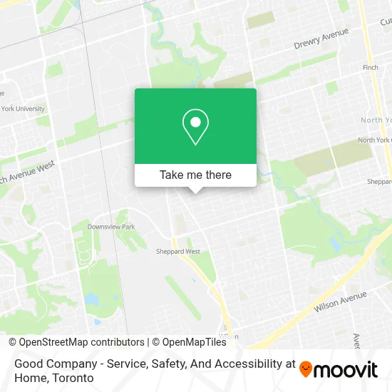 Good Company - Service, Safety, And Accessibility at Home map