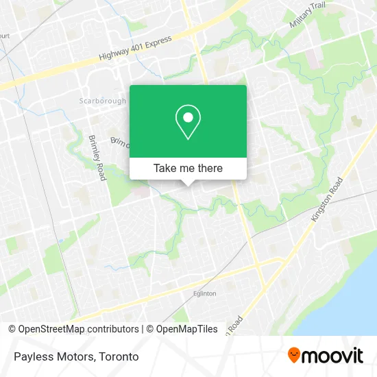 Payless Motors map