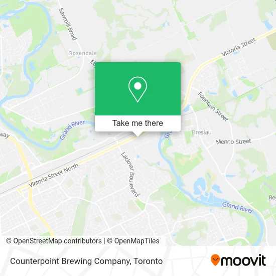 Counterpoint Brewing Company map