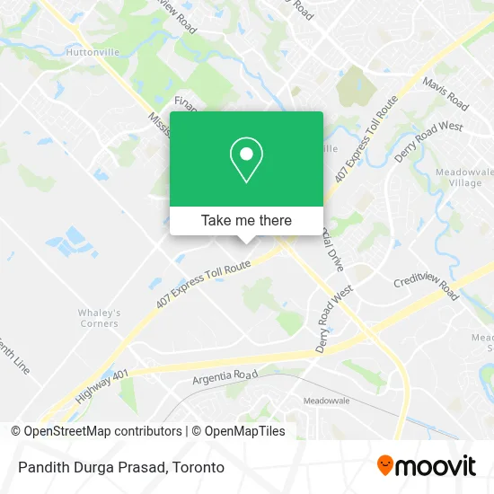 Pandith Durga Prasad map