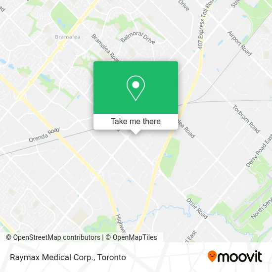 Raymax Medical Corp. map