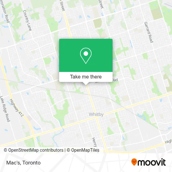 Mac's map