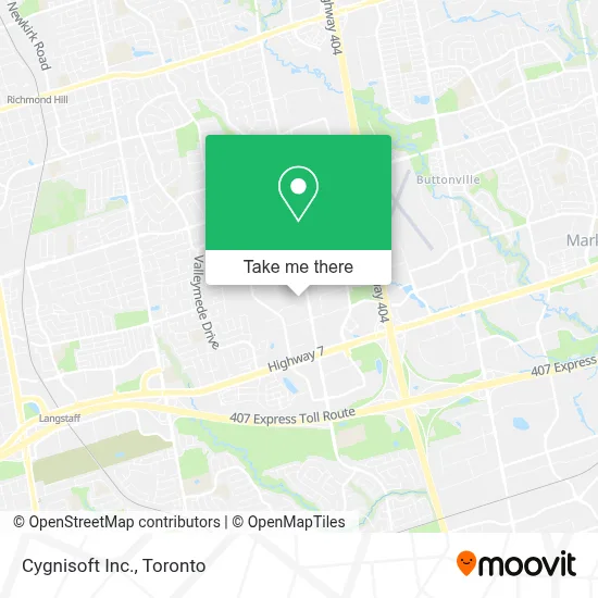 Cygnisoft Inc. map