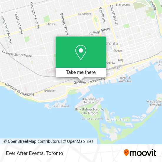 Ever After Events map