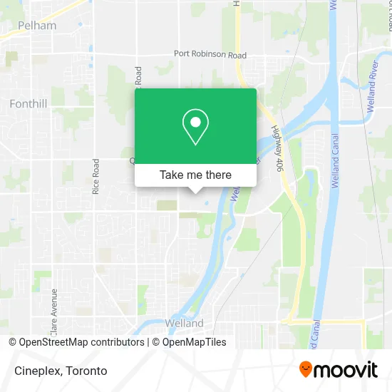 Cineplex map