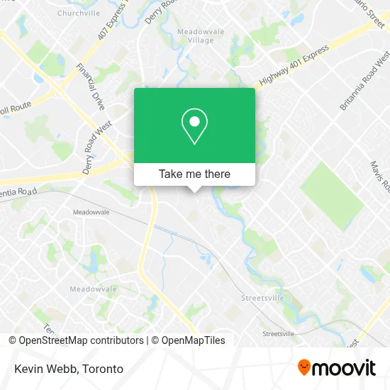 Kevin Webb map