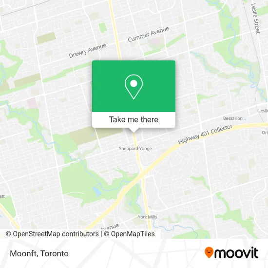 Moonft map