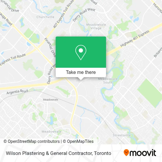 Wilson Plastering & General Contractor map