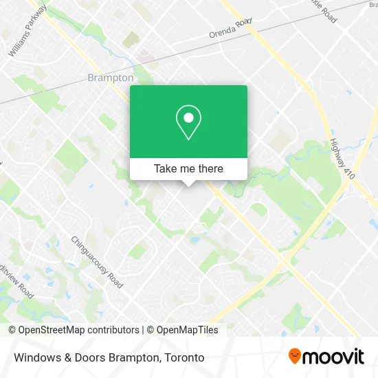 Windows & Doors Brampton map