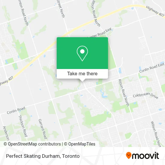 Perfect Skating Durham map