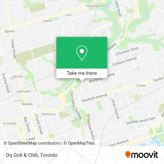 Dq Grill & Chill map