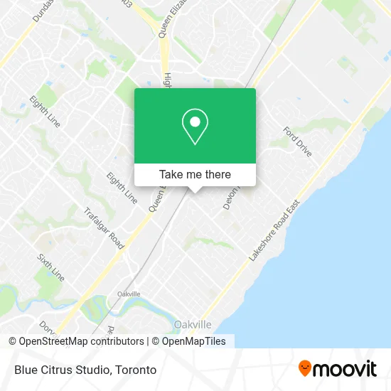 Blue Citrus Studio map