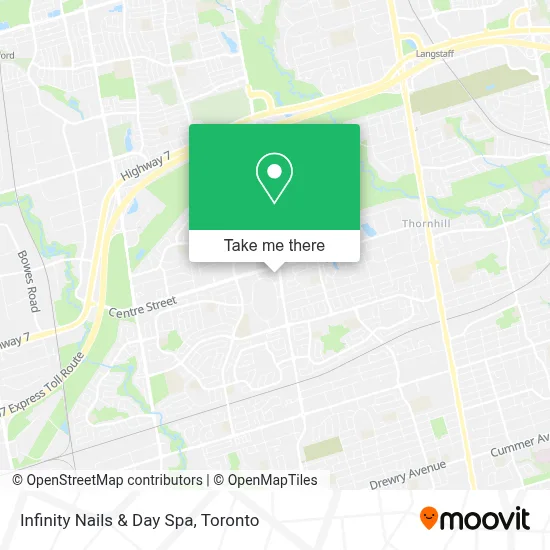 Infinity Nails & Day Spa map
