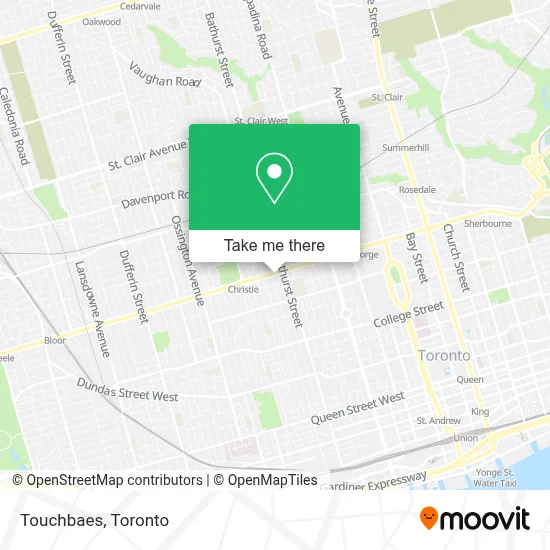 Touchbaes map