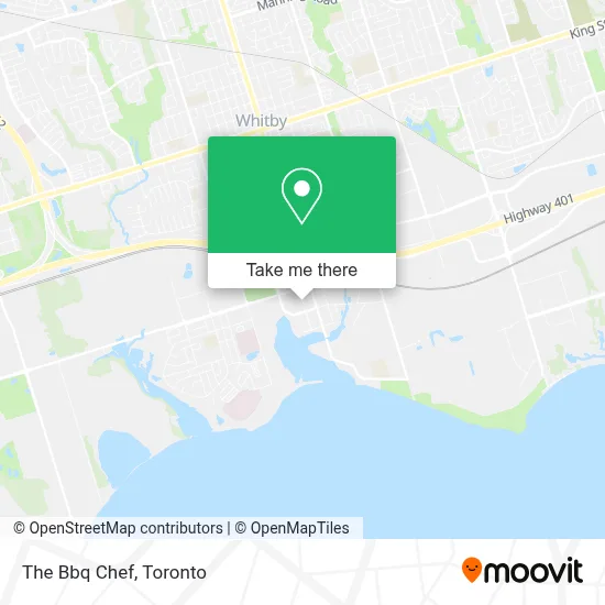 The Bbq Chef map