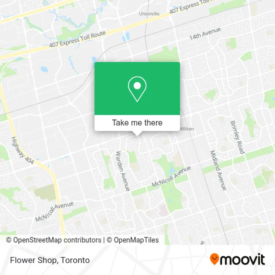 Flower Shop map