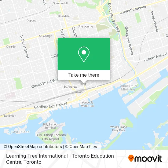 Learning Tree International - Toronto Education Centre map